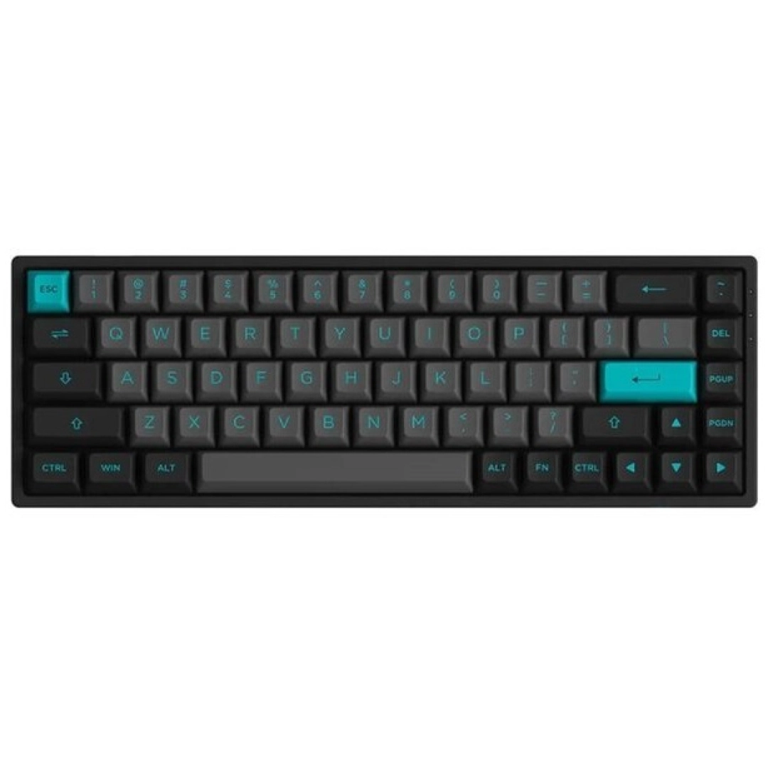 Клавиатура Akko 3068B Plus Black&Cyan CS Jelly Pink