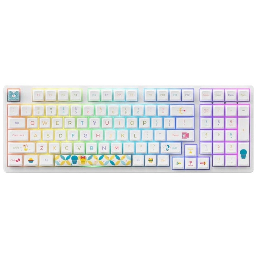 Клавиатура AKKO 3098B Doraemon Rainbow CS Jelly Pink RGB