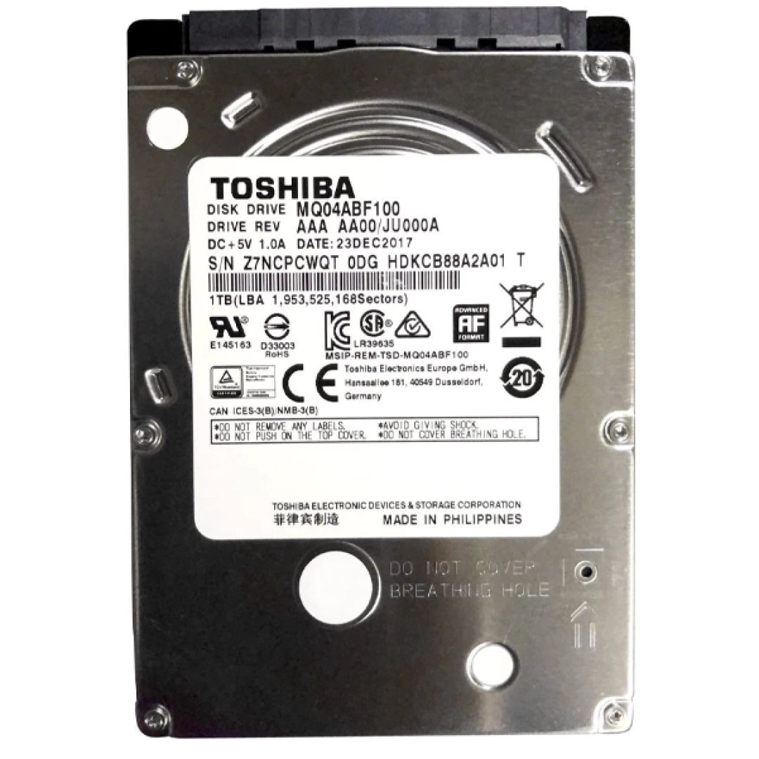 Toshiba 2,5 dyuymli 1 Tb MQ04ABF100 qattiq diski - rasm №1 Toshiba 2,5 dyuymli 1 Tb MQ04ABF100 qattiq diski