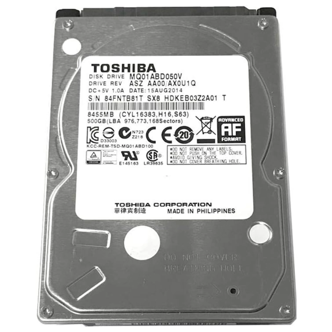 Toshiba HDD 500GB MQ01ABD050V qattiq diski
