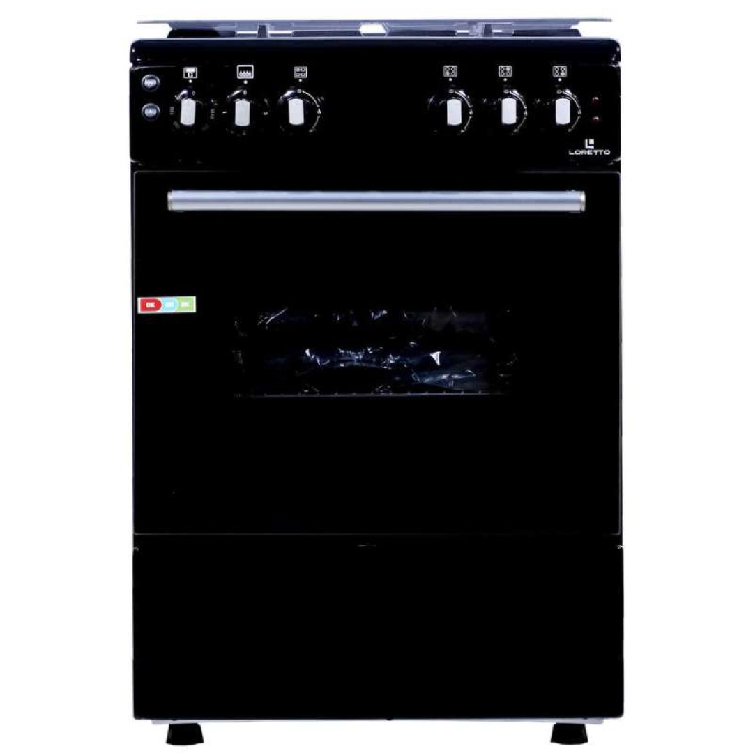 Комбинированная плита Loretto QUADRO 100-BL (Черная)