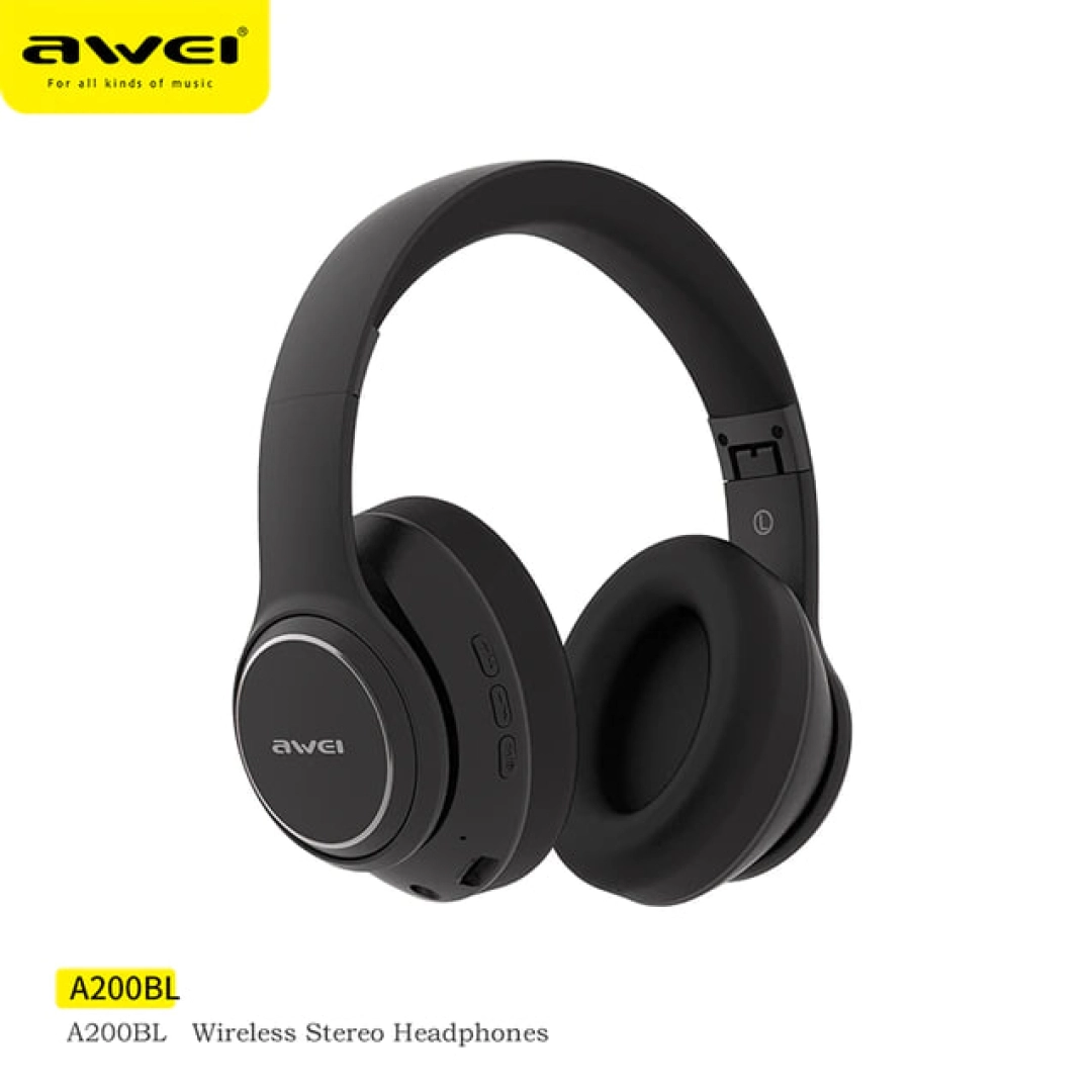 Беспроводные наушники Awei A200BL черный