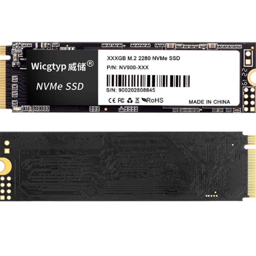 Wicgtyp 1 TB NVMe M.2 SSD qattiq diski