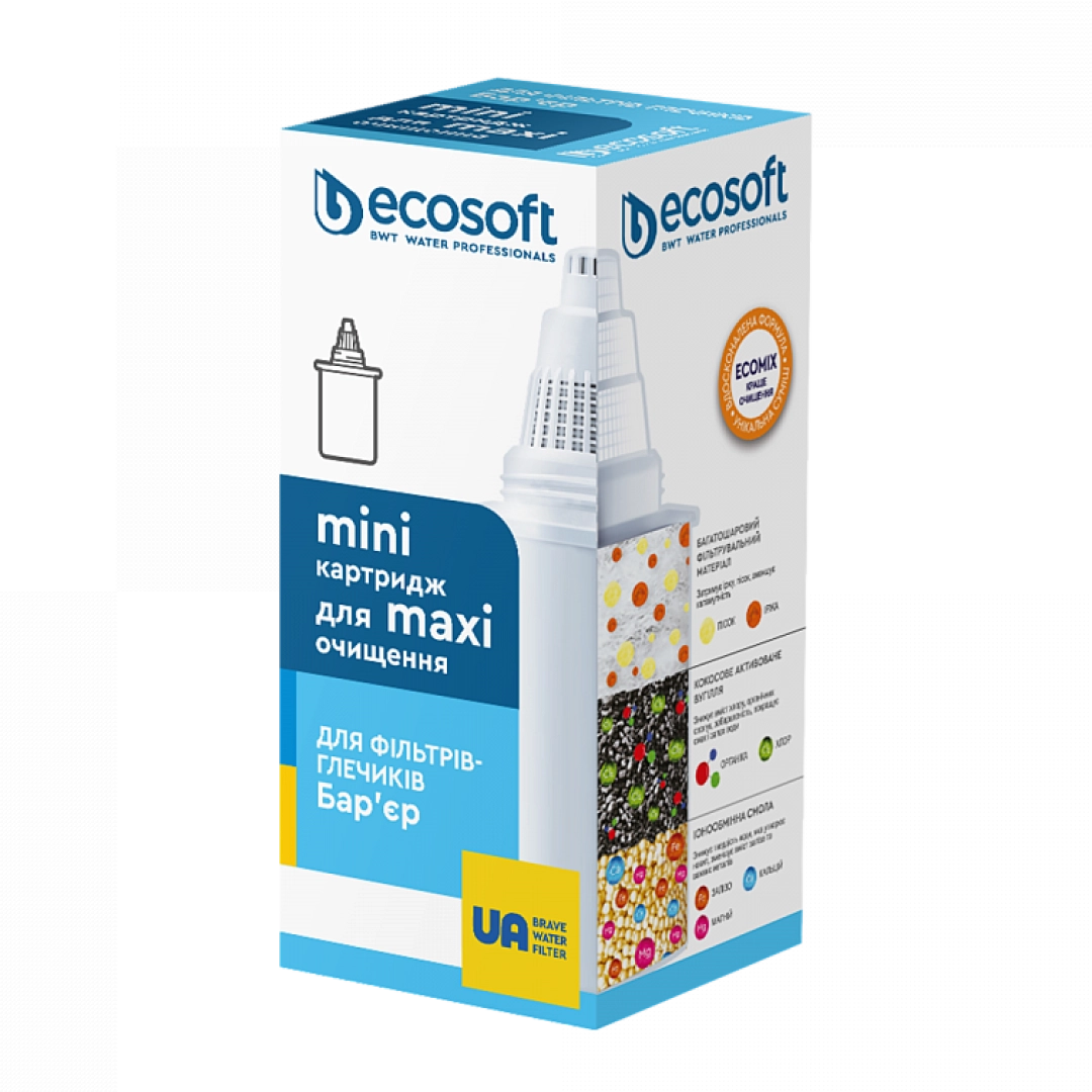ECOSOFT Baryer ko'za filtrlari uchun kartrij