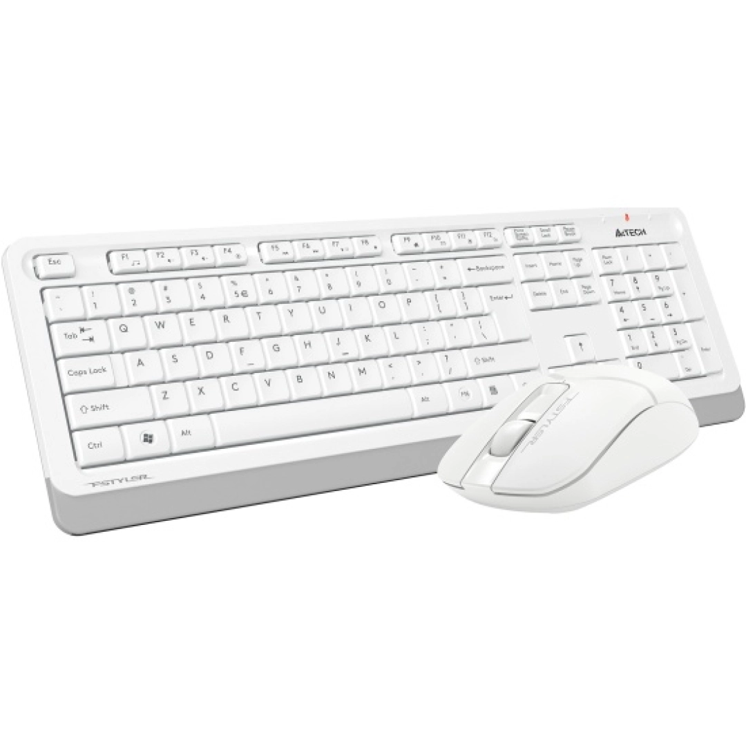Клавиатура и мышь A4Tech Fstyler FG1012 White
