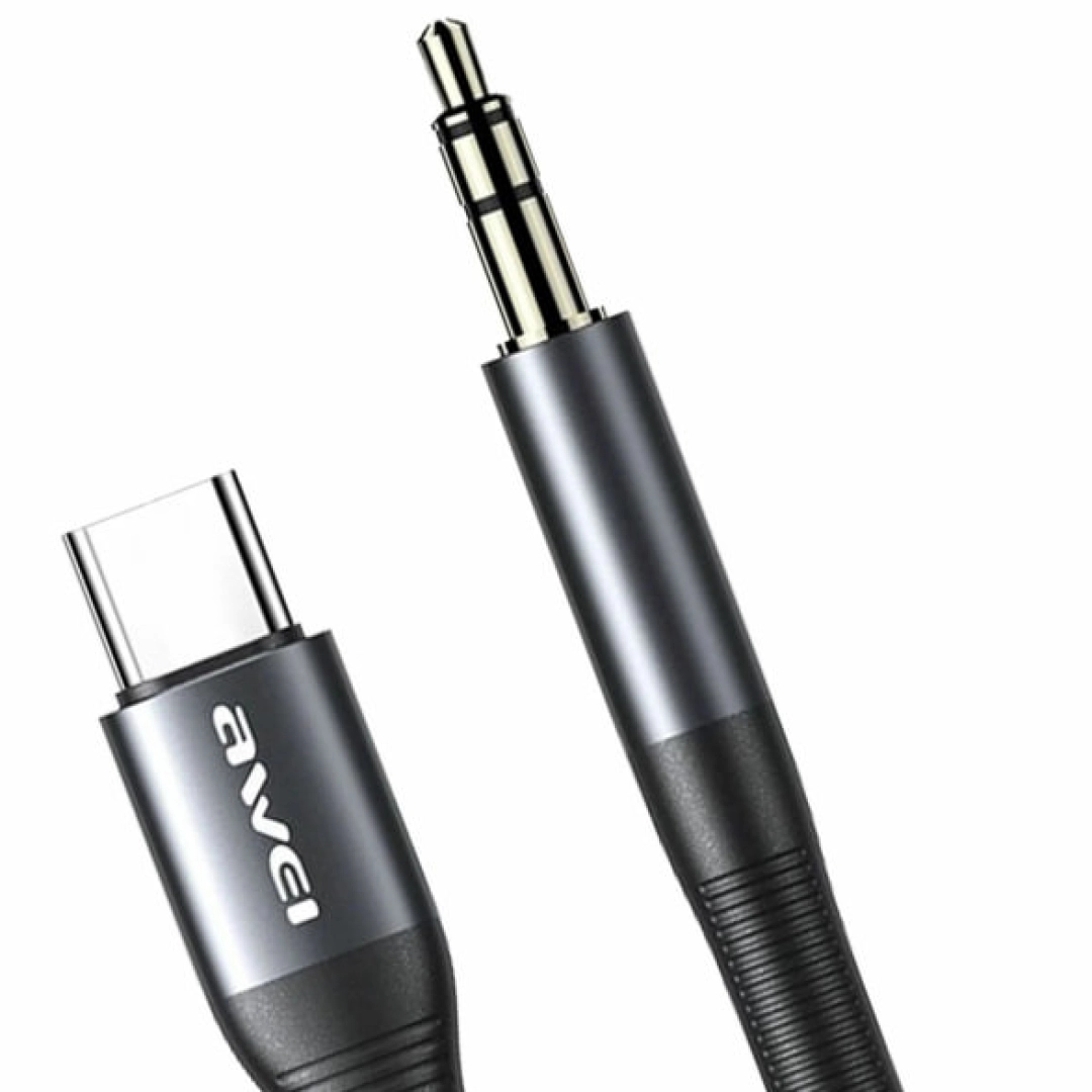 AWEI CL-116L Type-C+AUX adapteri