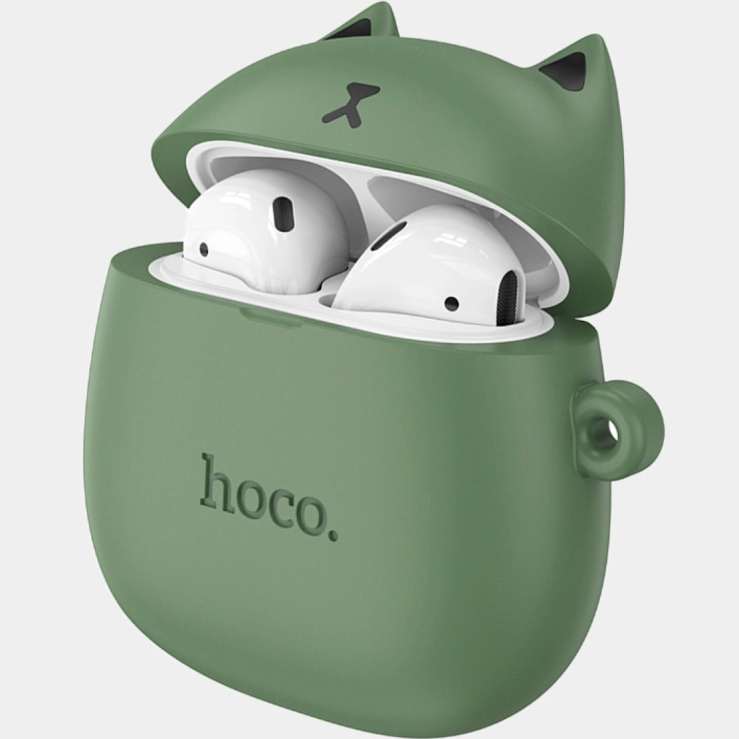 Беспроводные наушники Hoco EW45 зеленые