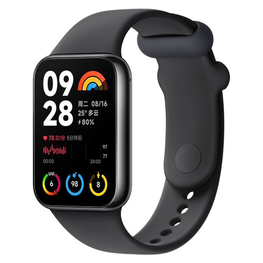 Смарт часы Xiaomi Mi Band 8 pro Чёрный