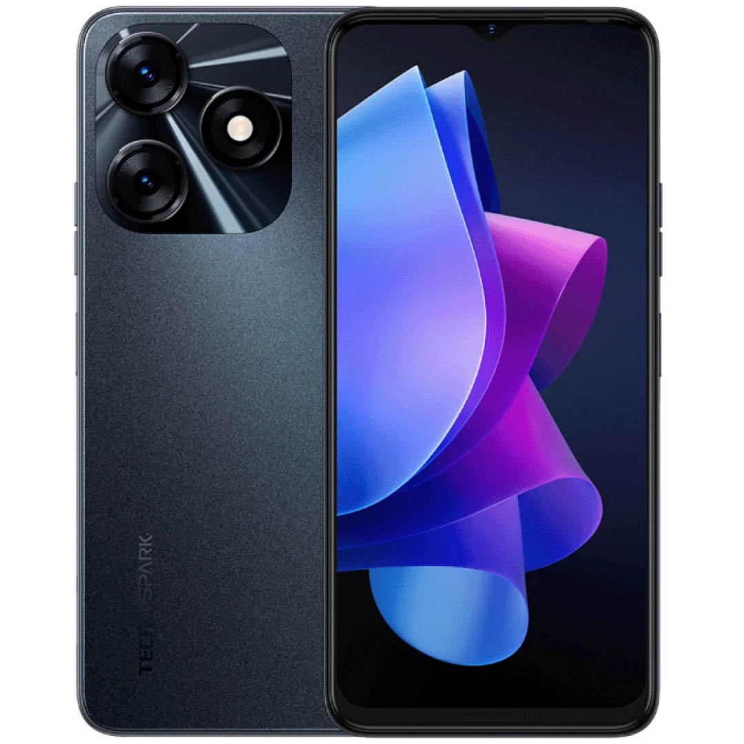 Смартфон TECNO Spark 10 4/128GB Чёрный