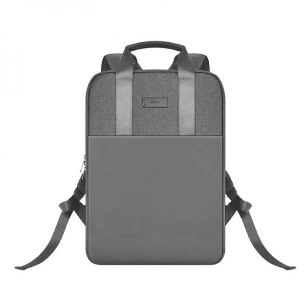 Рюкзак для ноутбука WIWU Minimalist Backpack  серый
