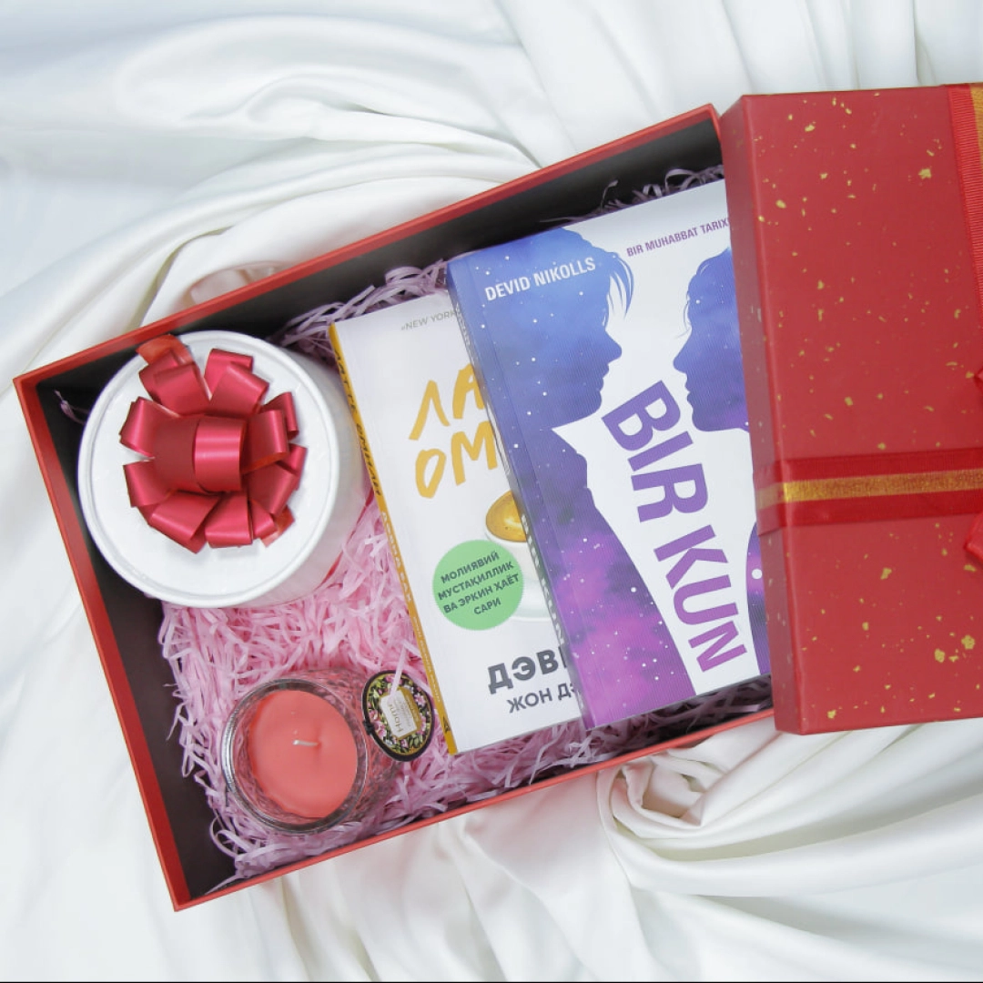 Sovg'a uchun to'plam. Ajoyib narx va yetkazib berish bepul. (319.000, Xushbo'y sham, Sovgʻabop quti)