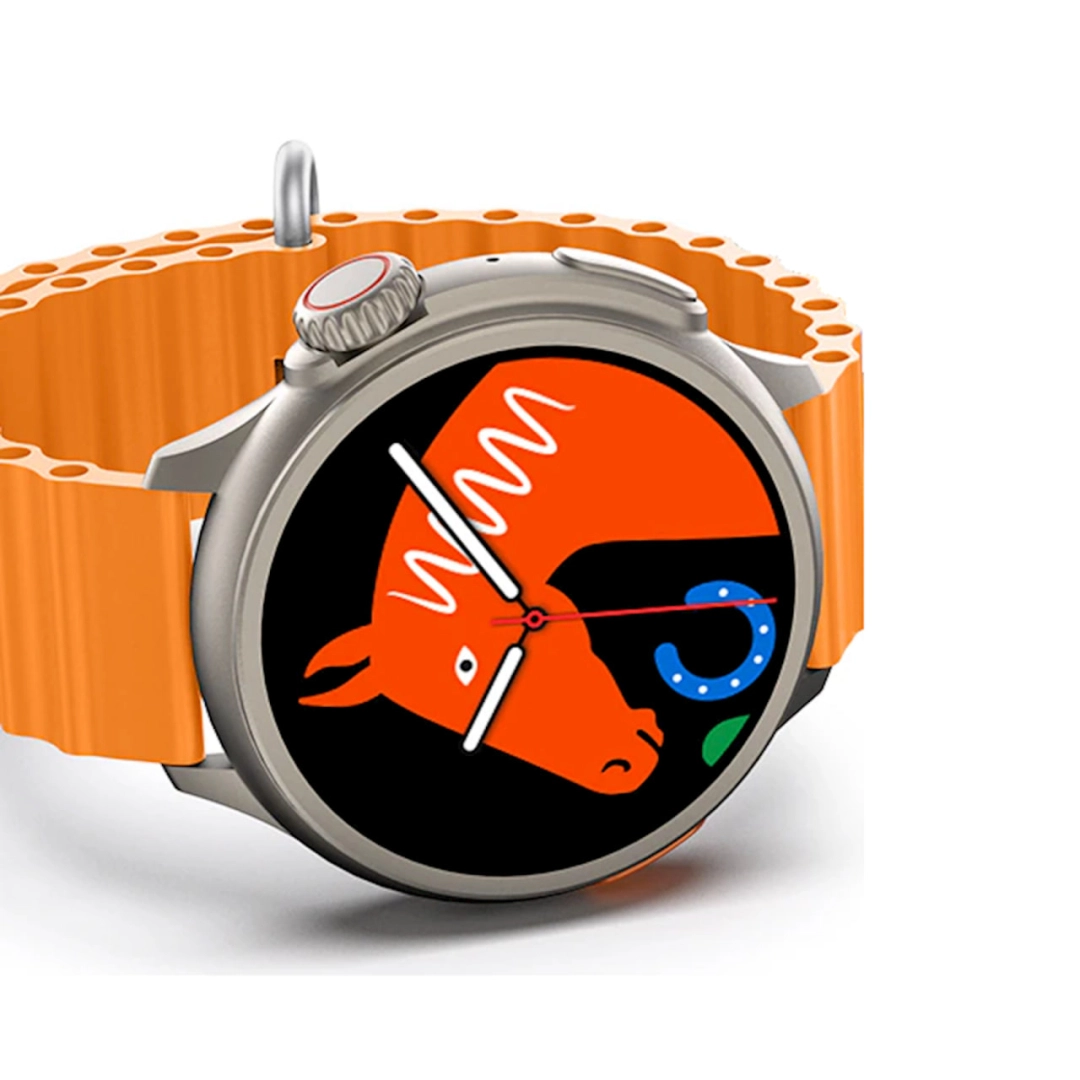 Смарт часы HW3 ULTRA MAX оранжевый