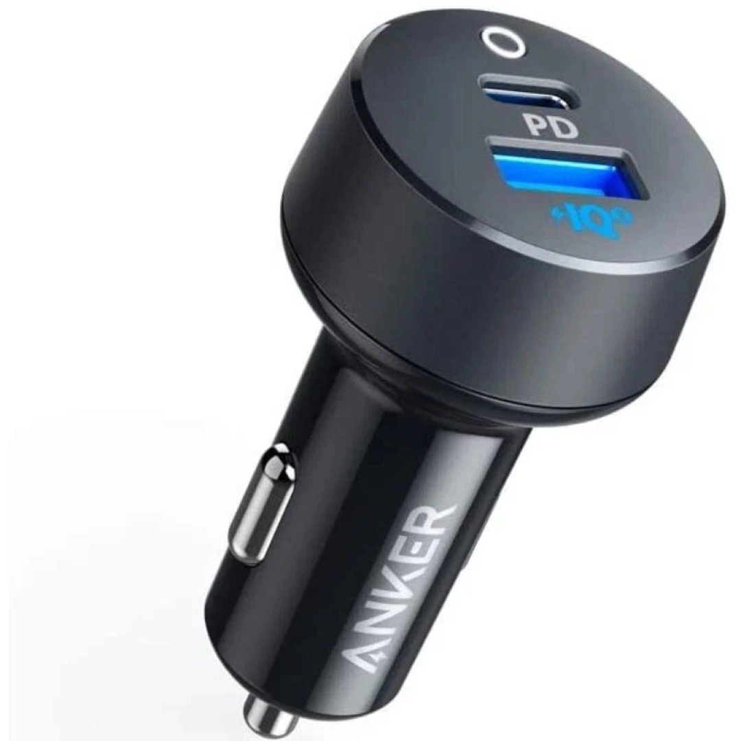 Anker PowerDrive PD+ 2 Black+Gray qora avtomobil zaryadlovchi qurilmasi
