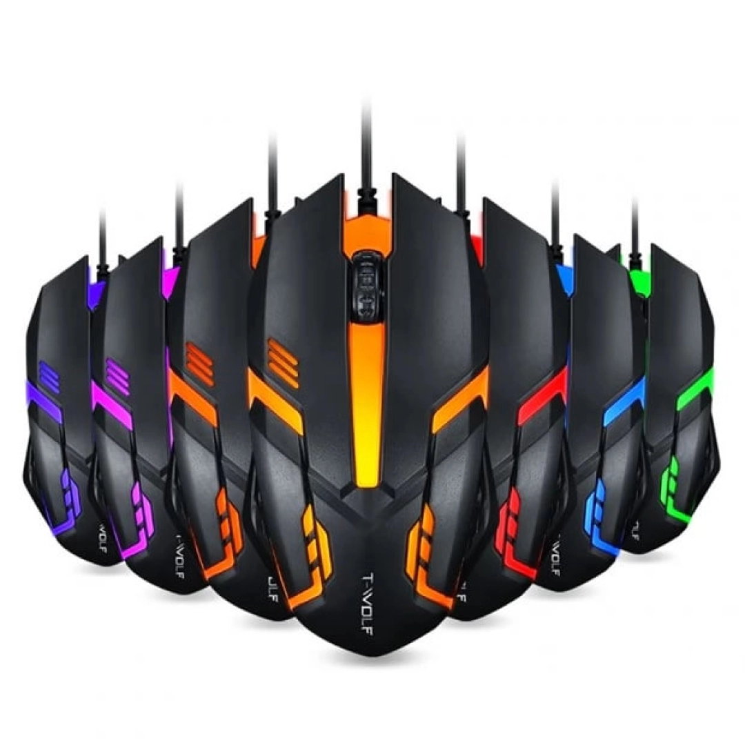 T-Wolf V1 sariq simli sichqonchasi