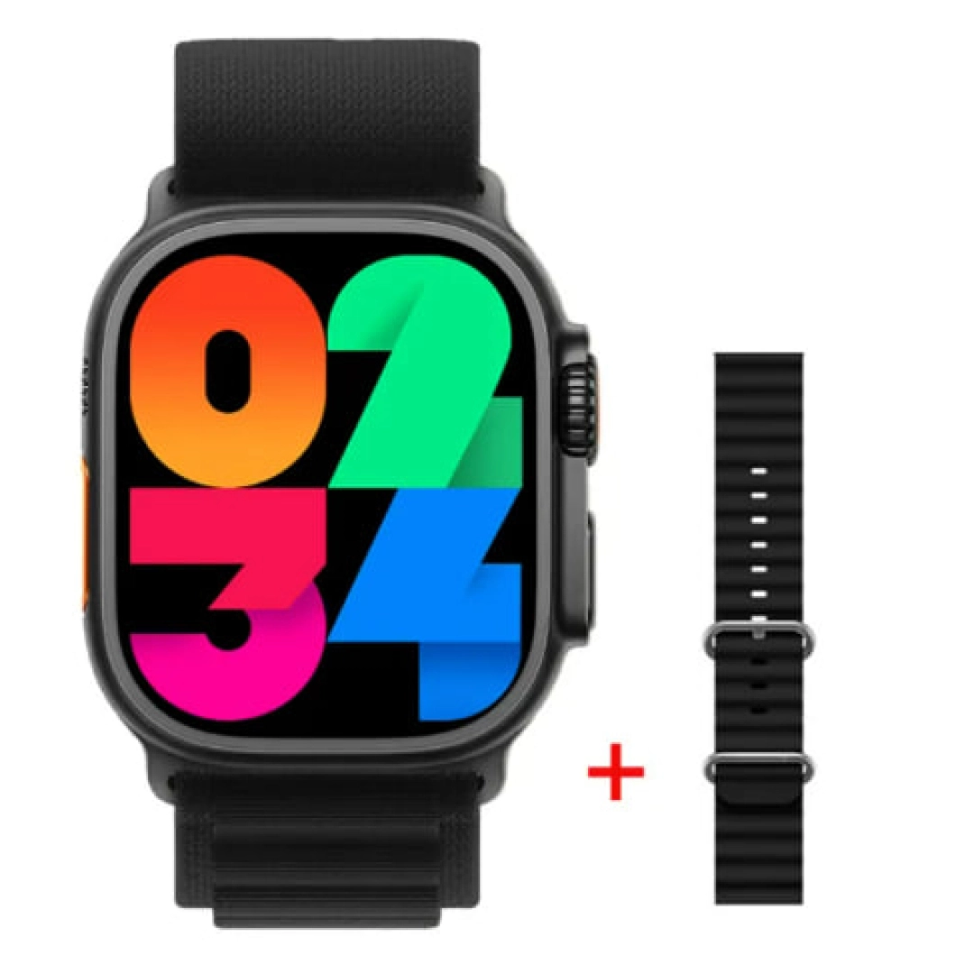 HW9 Ultra Max  qora smart-soati