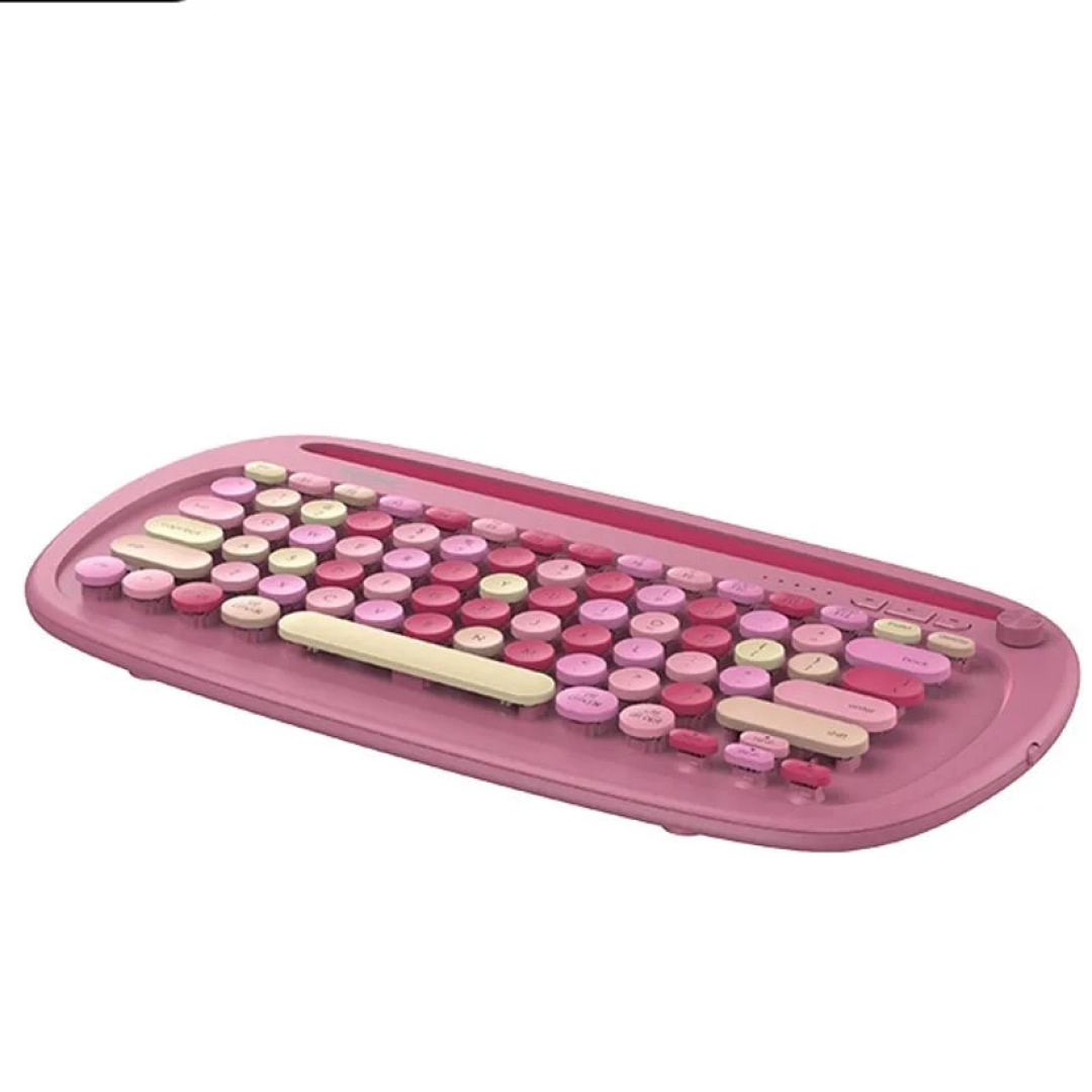 Беспроводная клавиатура REMAX JP-1 розовый