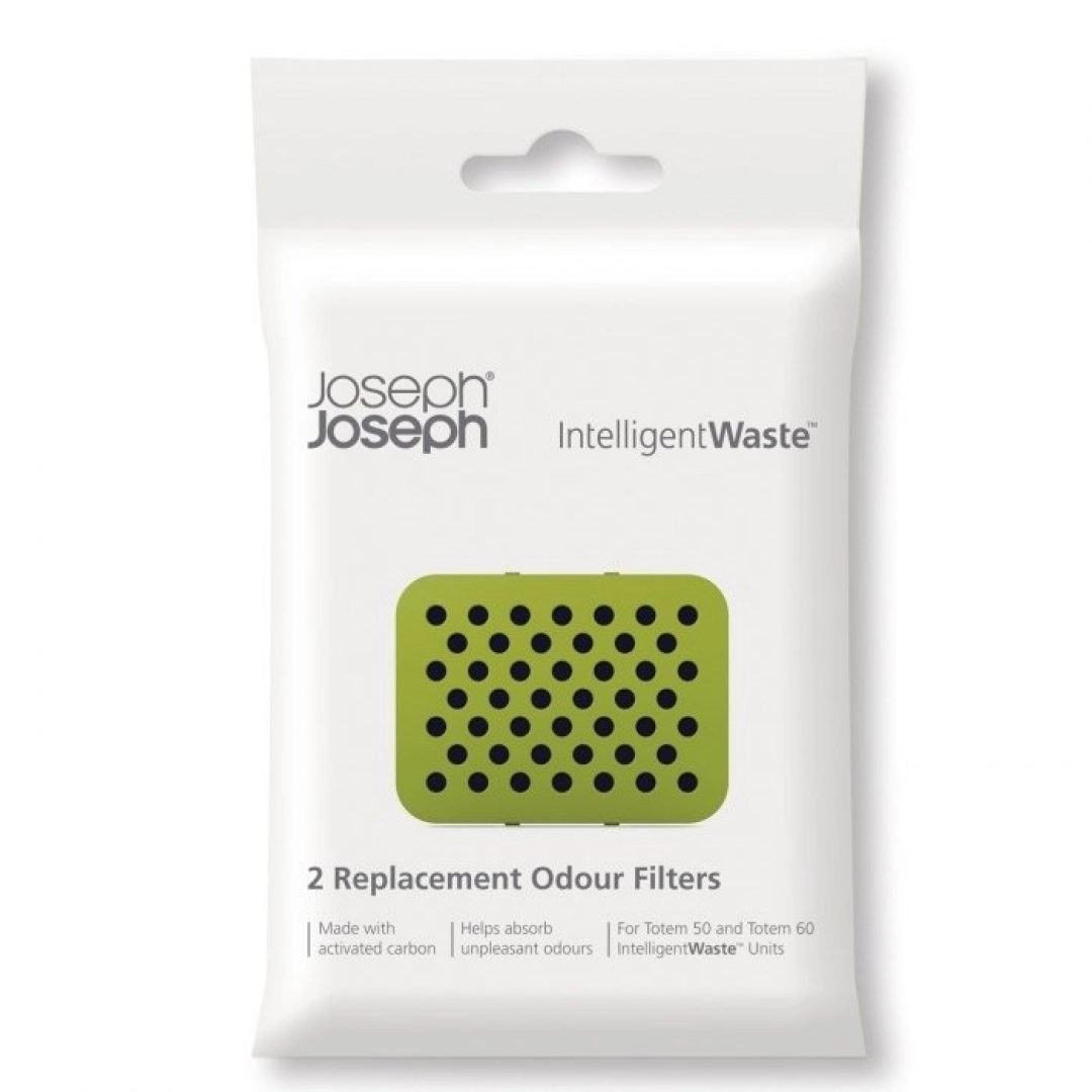 Joseph Joseph Chiqindilarni saralash uchun  filtrlari Totem, 7x0,5x9,5 sm, 2 dona konteyneri