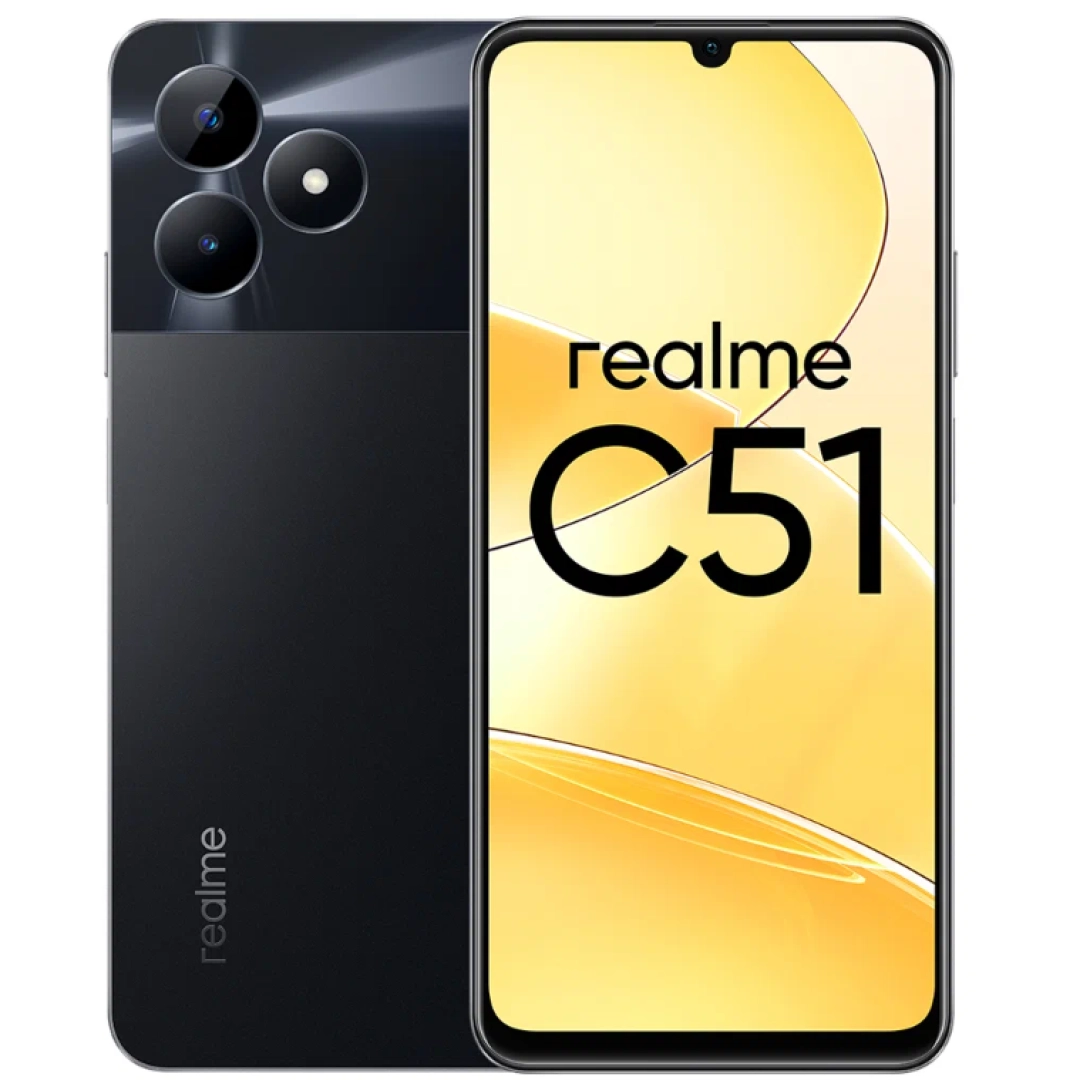 Смартфон Realme C51 4/128GB Чёрный