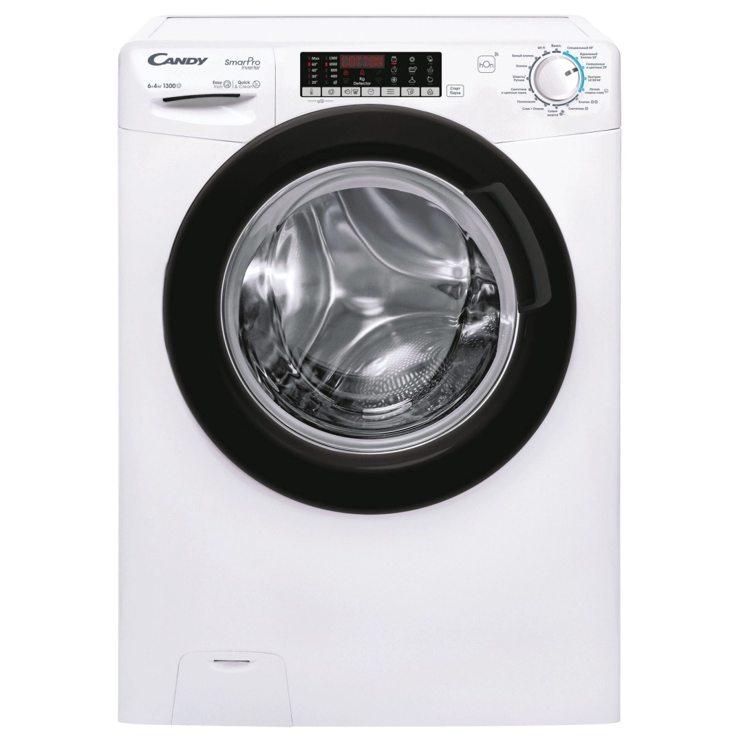 Candy Smart Pro Inverter CSOW43646TWMB-07 (6 kg, quritgichi bilan) kir yuvish mashinasi