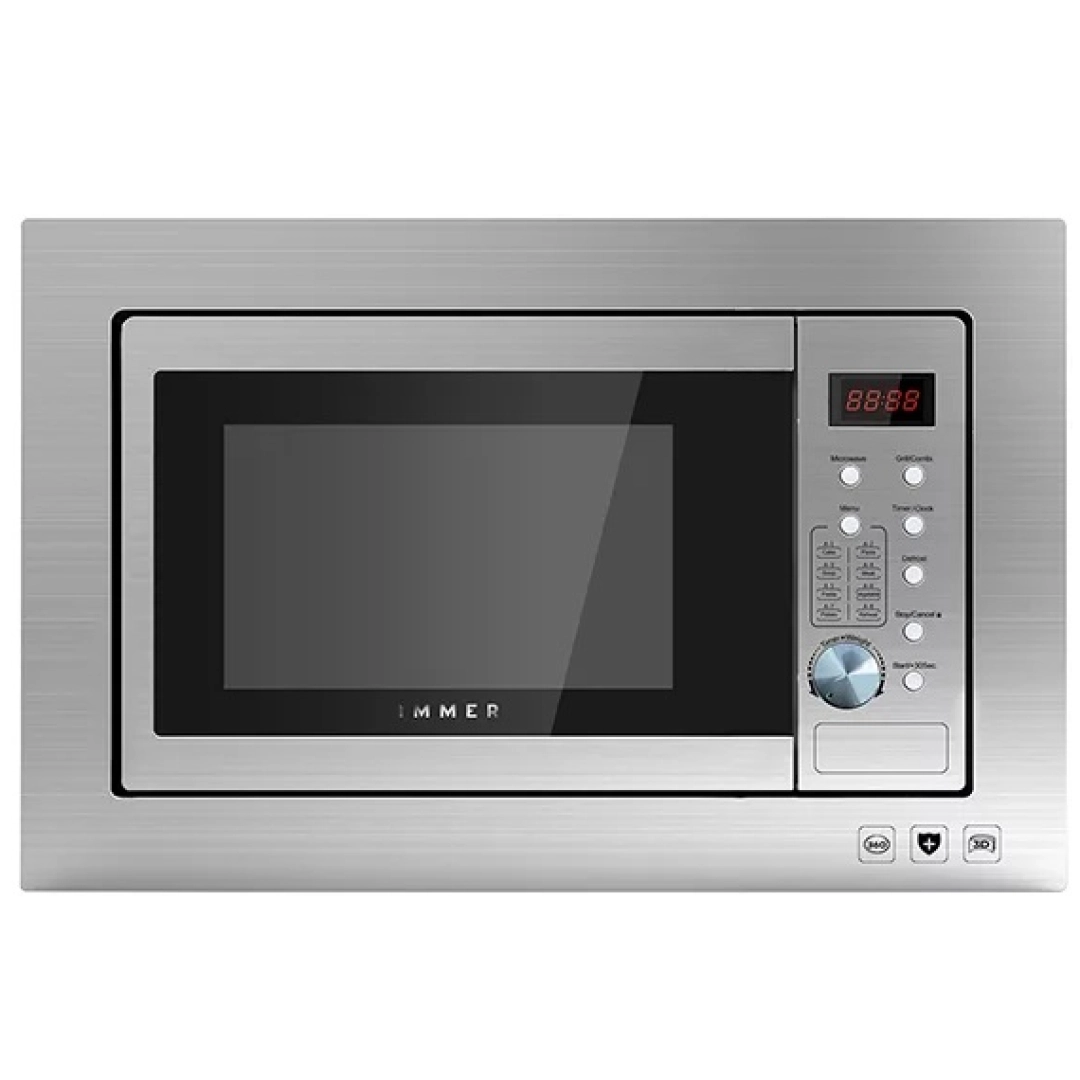 Immer MI25M-INOX o'rnatiluvchi mikroto‘lqinli pechi