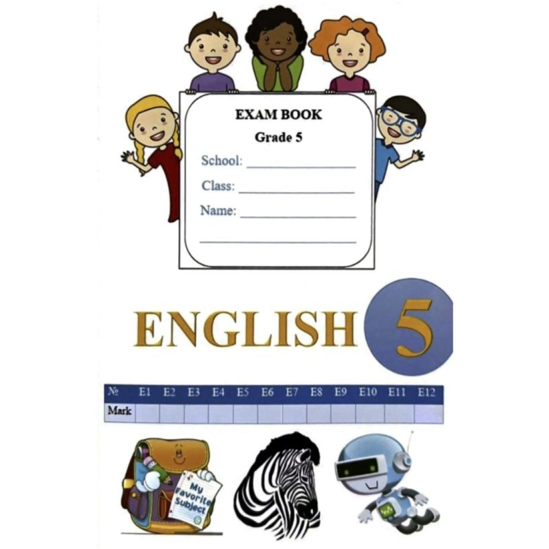 Exam book English 5