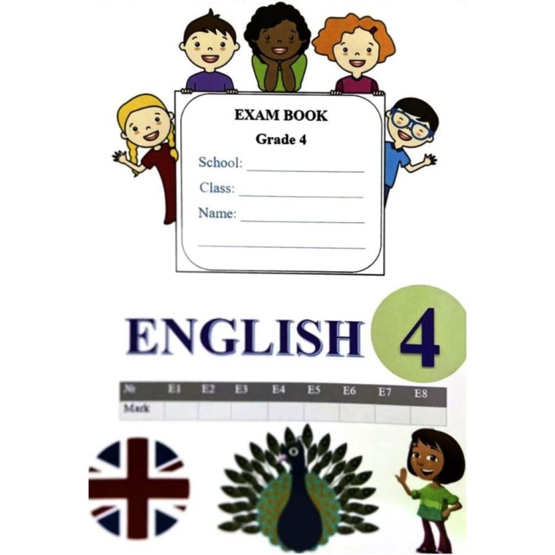 Exam book English 4