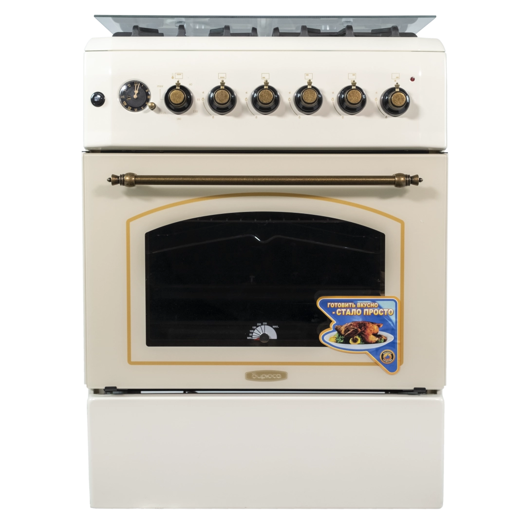 Бирюса N60GG31BE gaz plitasi