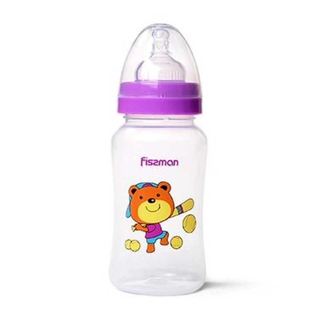 Бутылочка для кормления 300 мл Fissman  фиолетовый