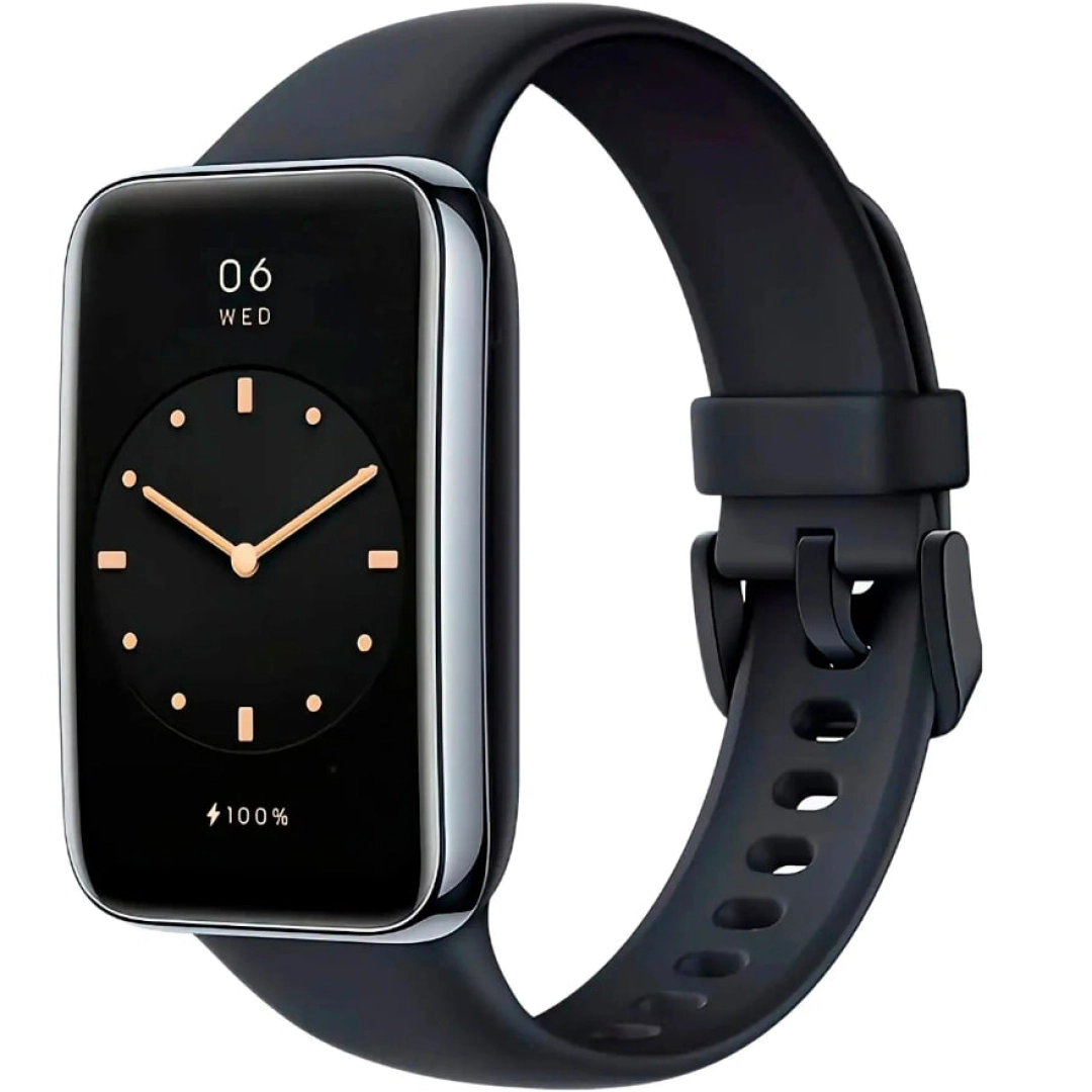Xiaomi Smart Band 7 Pro qora aqlli soati