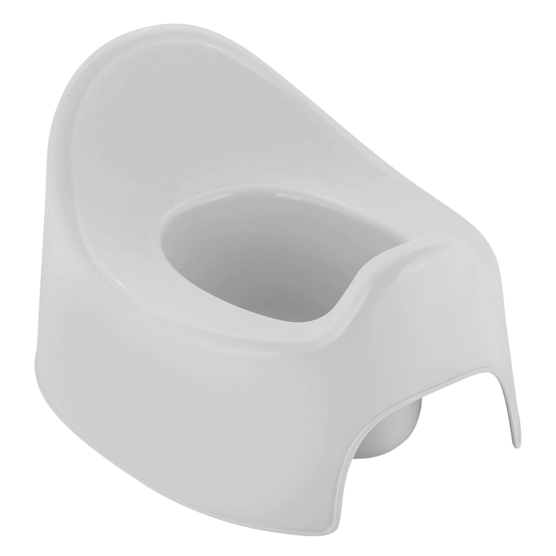 Горшок детский Lalababy Follow Me, защита от брызг cерое пёрышко