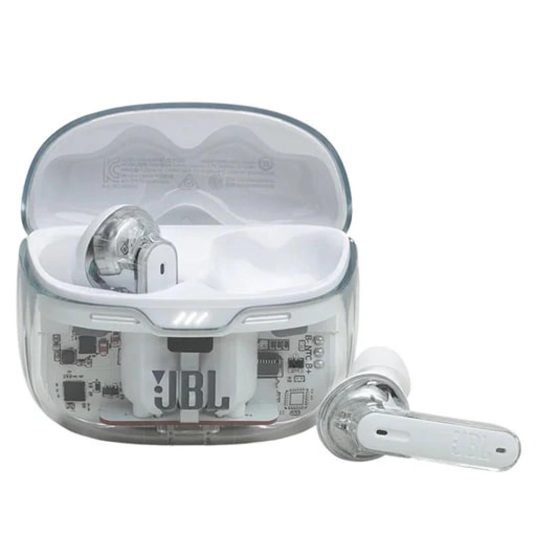 JBL Tune Beam oq simsiz quloqchini transparent