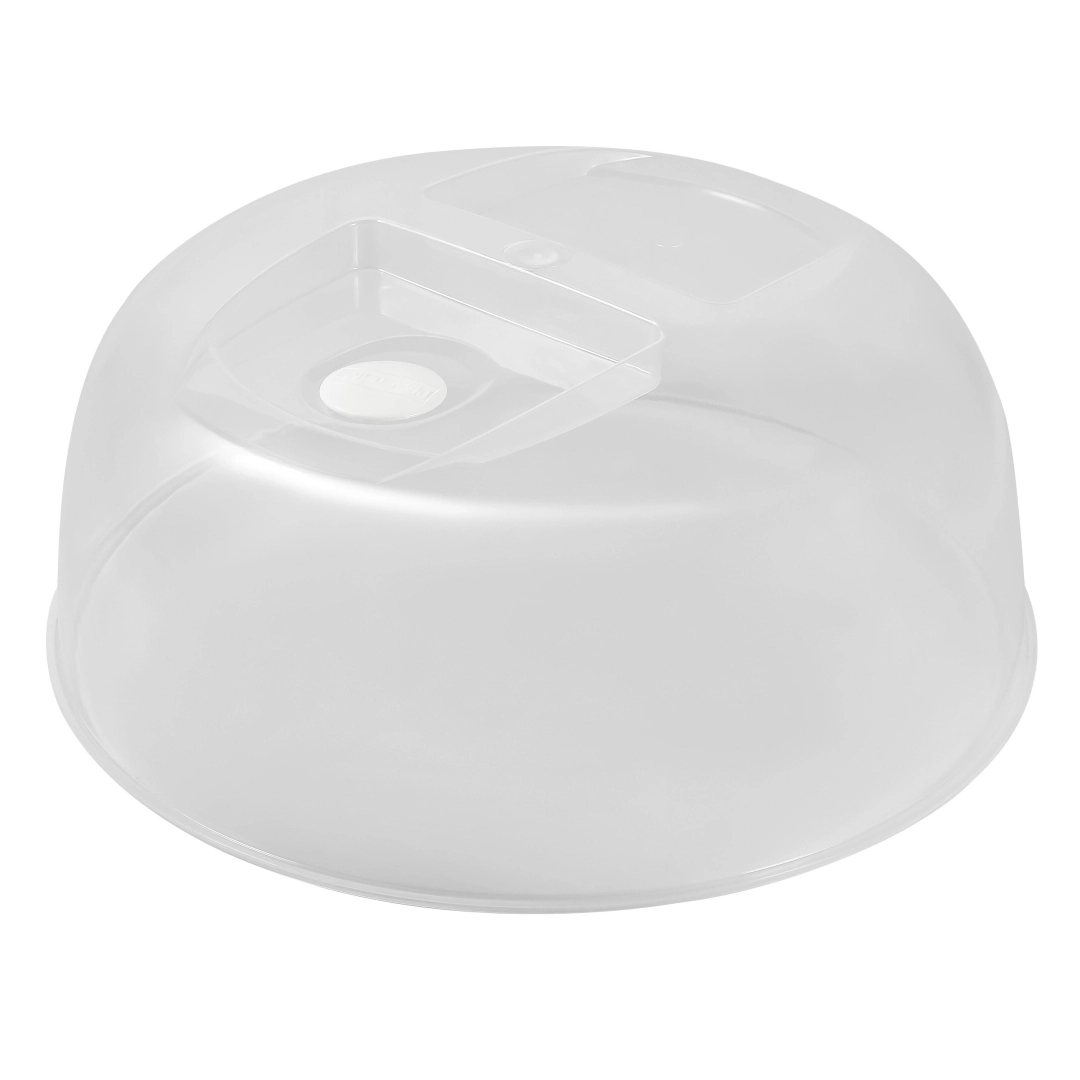 Крышка для СВЧ Plast Team, с паровыпускным клапаном, d258xh110 мм, 258х258х110