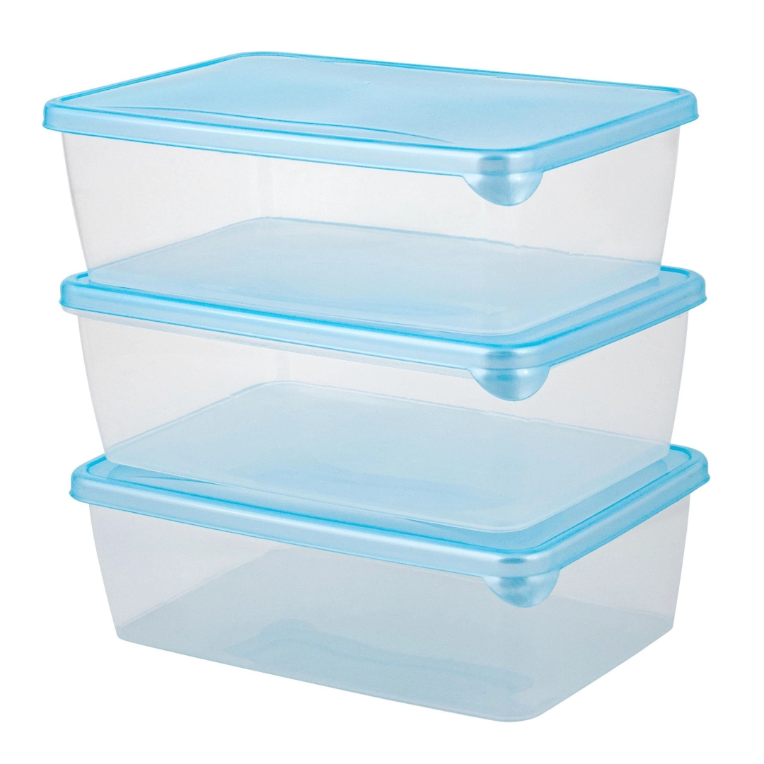 Набор контейнеров для заморозки Sugar&Spice, 3х1,35л, 3 шт., 204х140х105