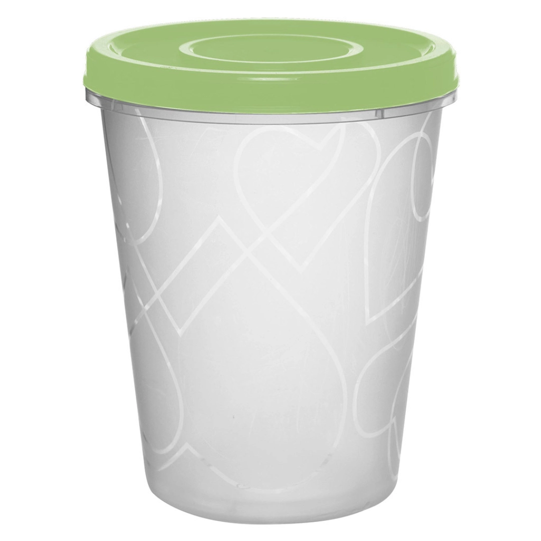 Банка для продуктов Sugar&Spice Vanilla с завинчивающейся крышкой 1 л фисташка