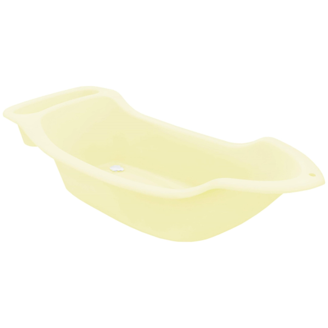 Детская ванна Lalababy Play with Me со сливом 55 л топлёное молоко