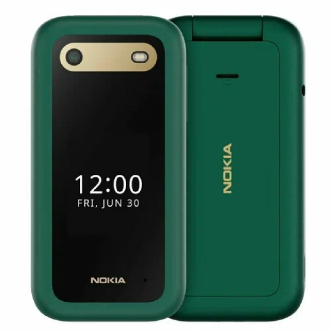 Телефон Nokia 2660 Flip Dual Sim Зеленый