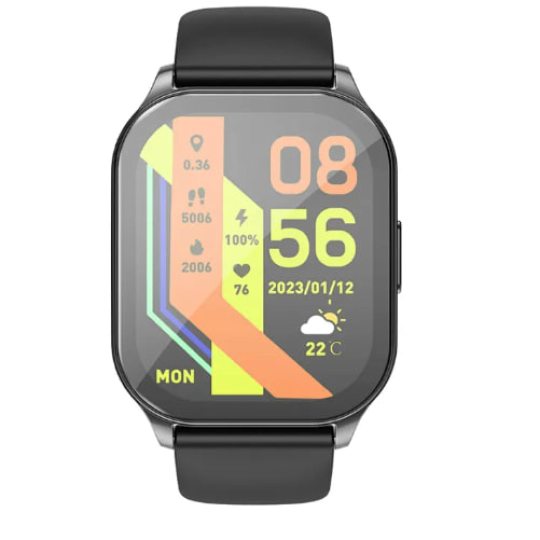 HOCO Y19 AMOLED  qora aqlli soati