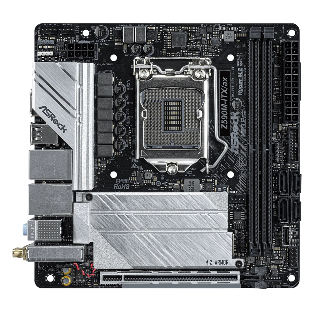 Материнская плата ASRock Z590M-ITX/AX WIFI