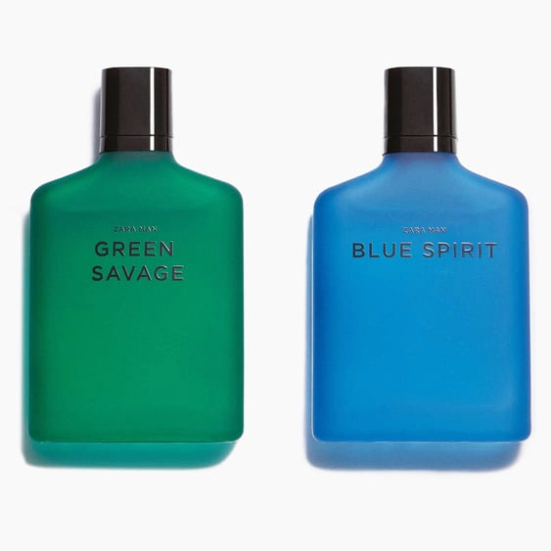ZARA MAN GREEN SAVAGE + BLUE SPIRIT 2X 100 ML— erkaklar uchun atir