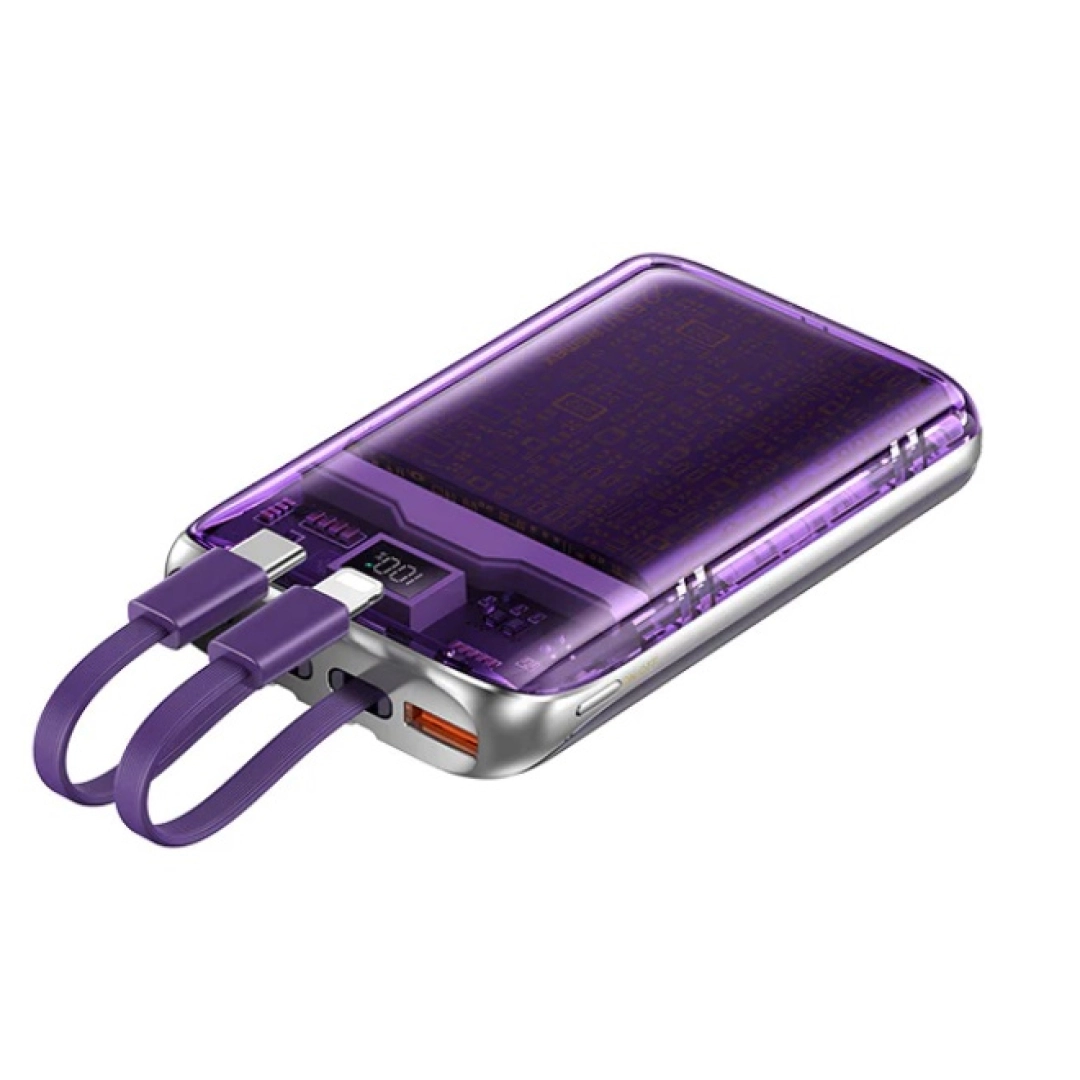 Внешний аккумулятор Remax RPP 591 10000mAh фиолетовый