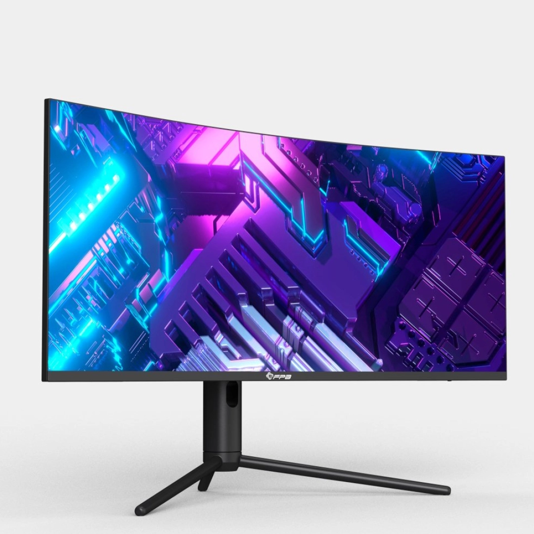 AIO FPB S35 34" Curved WQHD LED (3440x1440) CPU Intel Core i5 - 12400, 2.7 GHz, DDR4 8GB, MB H610-P, SSD 256GB monoblok kompyuteri