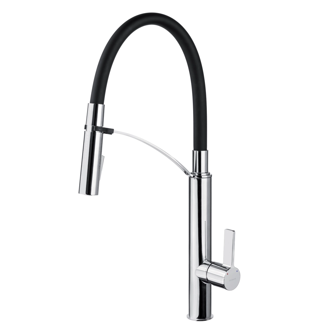 Смеситель Deante GERBERA Черный/Хром BGB_B720