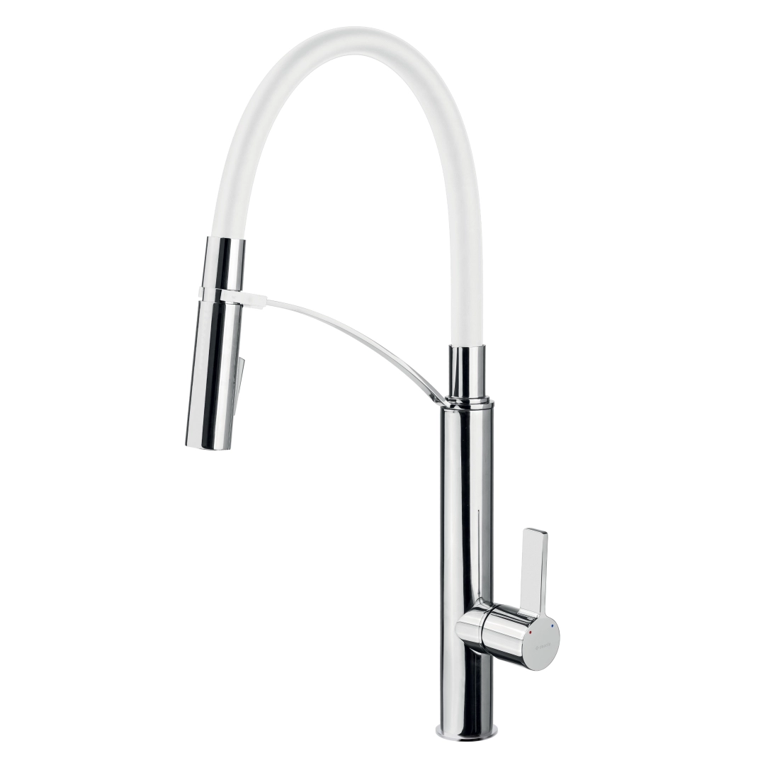 Смеситель Deante GERBERA Белый/Хром BGB_W720