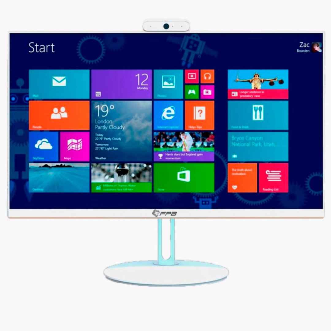 Моноблок  AIO FPB 328W CPU Intel Core i3 - 12100,&nbsp;DDR4 4GB, SSD 128GB, 23.8" Full HD LED