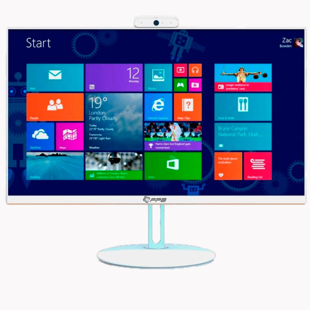 Моноблок  AIO FPB C328W CPU Intel Core i5 - 12400,&nbsp;DDR4 4GB, SSD 128GB, 23.8" Full HD LED