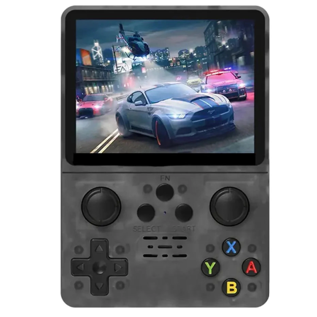 Game Station Black 128 GB R35S 8 bit qora portativ o‘yin pristavkasi