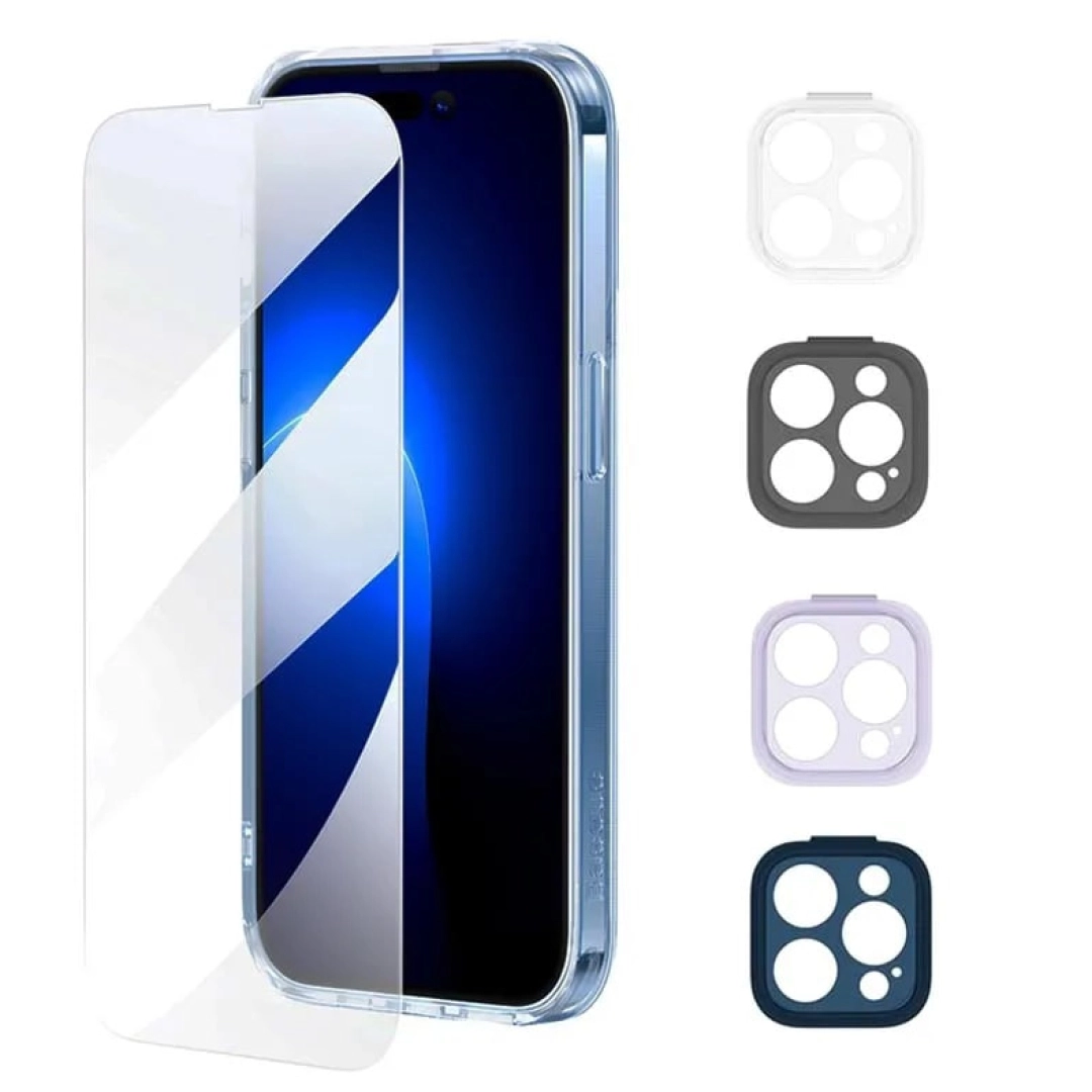 Чехол + защитное стекло Baseus для iPhone 14 Pro Max