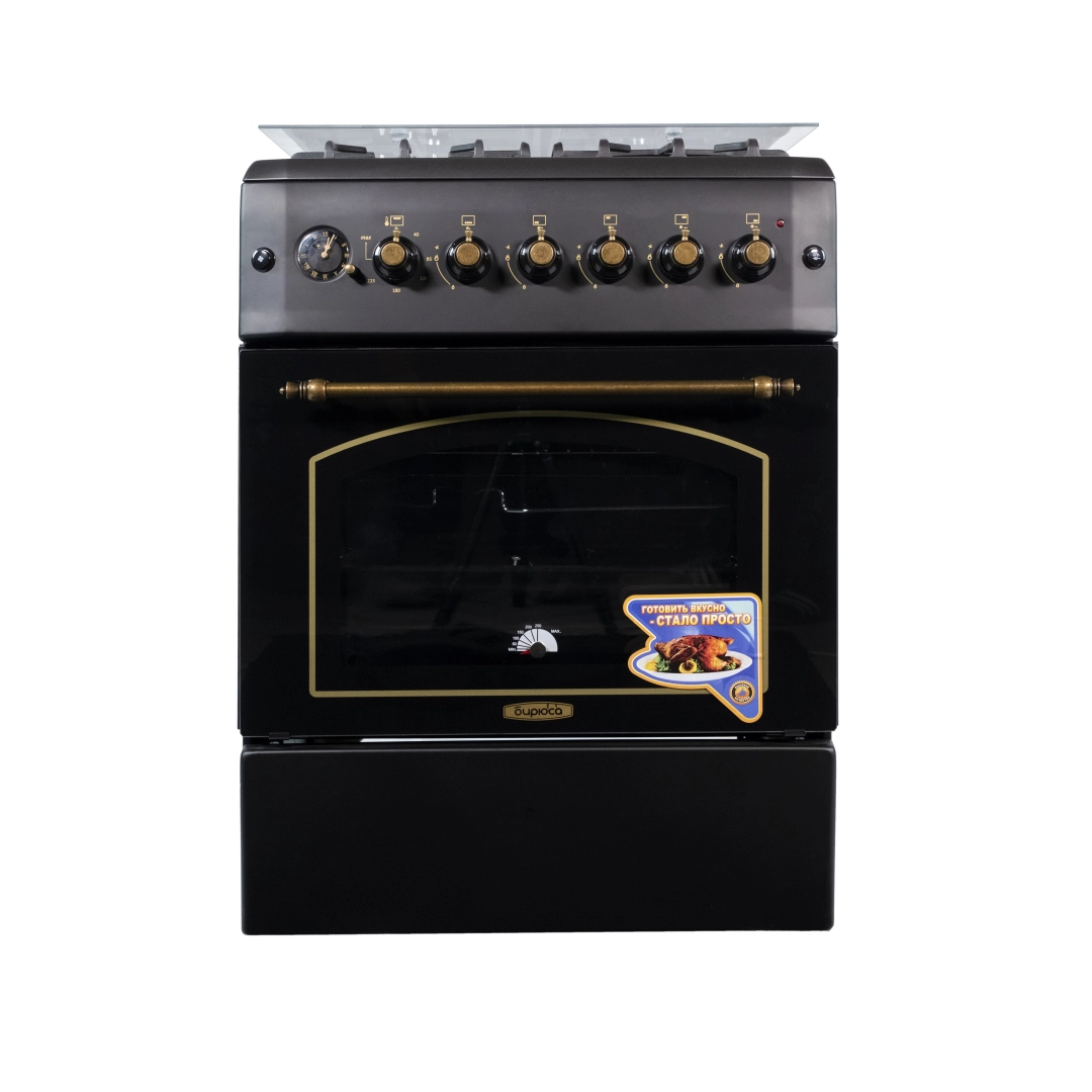 Biryusa N60BG30BL gaz plitasi