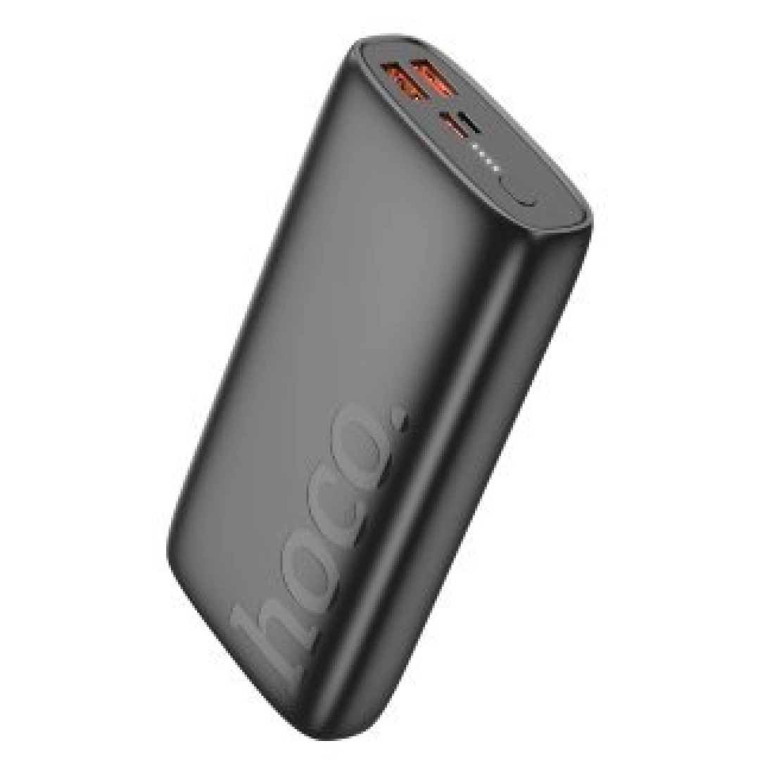 Внешний аккумулятор PowerBank 20000 mAh HOCO J122A Respect 22.5W + PD20W, черный