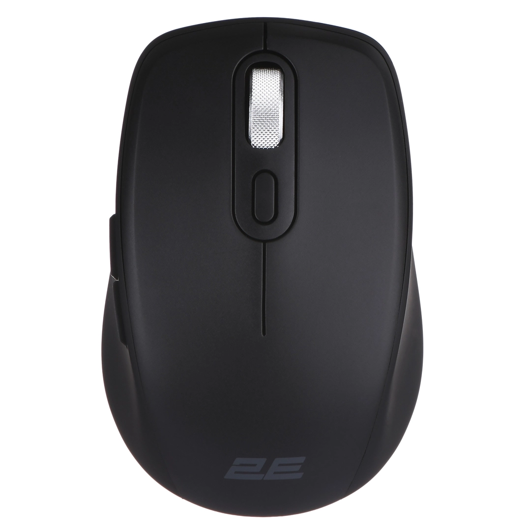 2E MF225 Silent WL BT qora simsiz sichqonchasi
